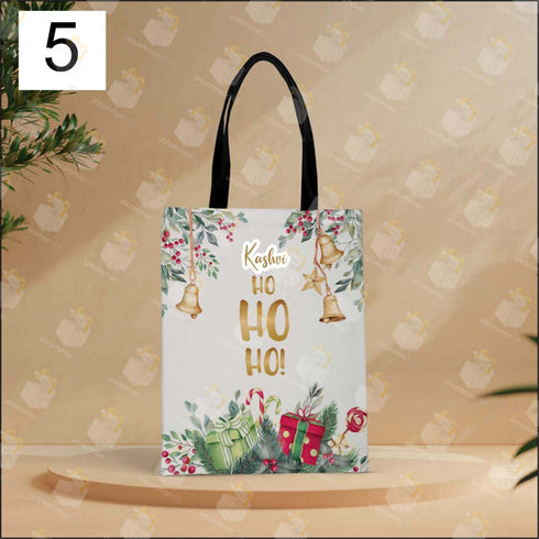Personalised Tote Bag for Christmas